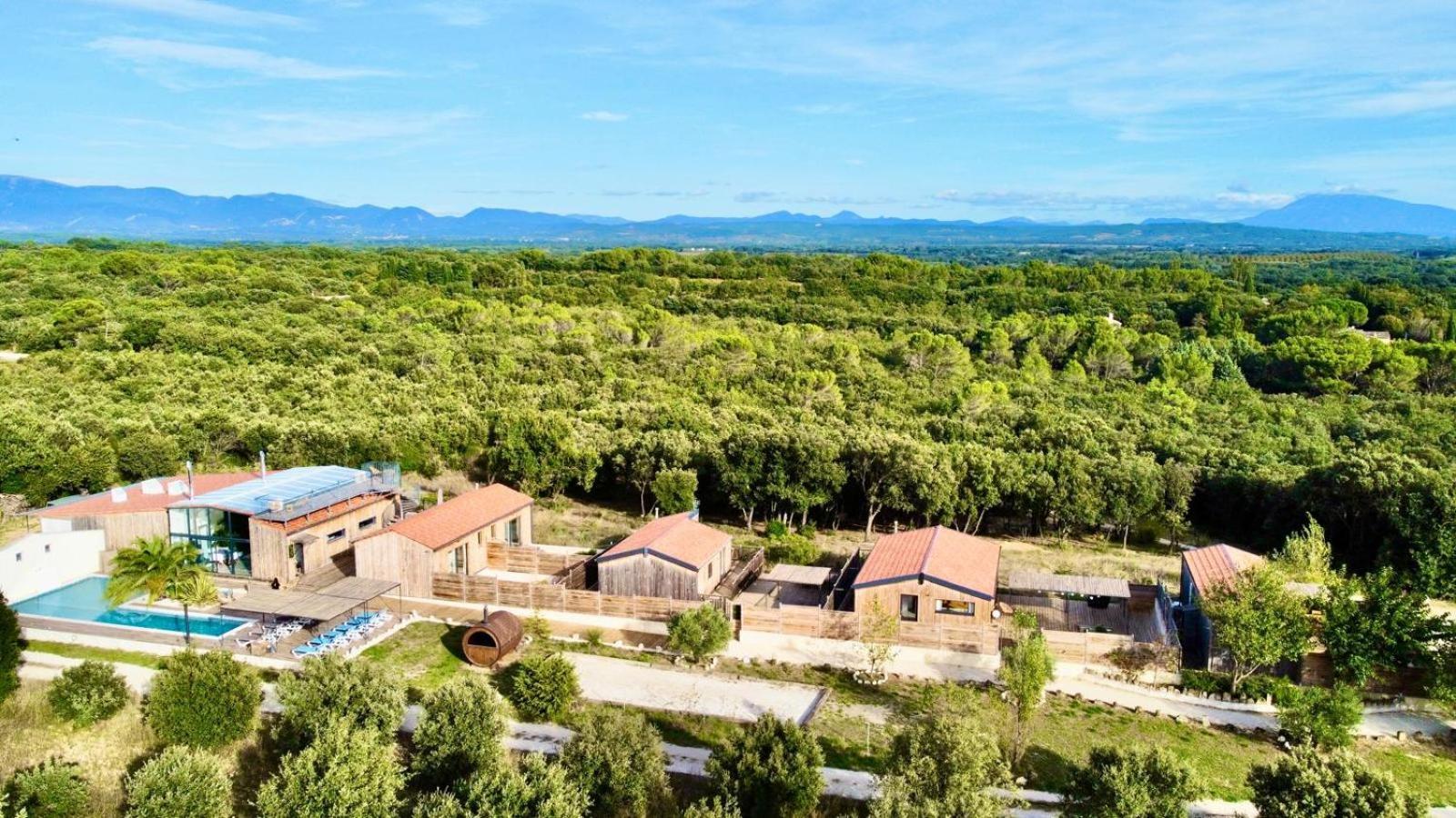 Nuiki Lodges - Chambres D'Hotes Montségur-sur-Lauzon Exterior foto